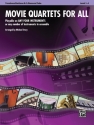 Movie Quartets for all for 4 instruments (flexible ensemble) trombone/baritone b.c./bassoon/tuba score