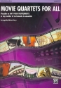 Movie Quartets for all: for 4 instruments (flexible ensemble) cello/double bass score