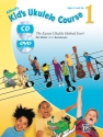 Manus, Ron & L. C. Harnsberge, Kids Ukulele Course 1 (with CD & DVD)  Ukulele (pop titles)