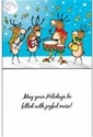 Holiday Card Musical Reindeer Greetings Card