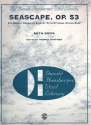 Seascape op.53 for 2 flutes, oboe, english horn, 2 clarinets, 2 bassoons and 2 horns (bass ad lib) score