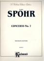 Concerto no.7 op.38 for violin and orchestra for violin and piano