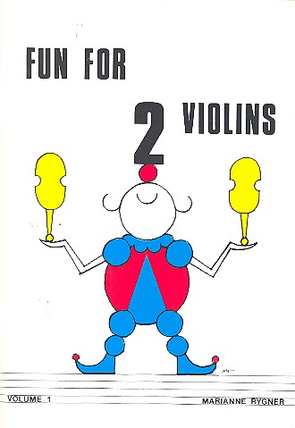 Fun for 2 Violins vol.1 18 well known pieces