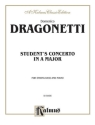 Student's Concerto in A Major for double bass and piano