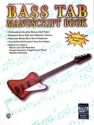 Bass Tab Manuscript Book Notenpapier fr Ba (mit Perforation) (Baschlssel und Tab)