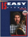 15 easy Jazz Blues and Funk Etudes (+Online Audio): bass clef instruments