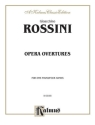 Rossini Opera Overtures for piano 4 hands score