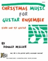 Donald Miller guitar ensemble series Christmas book for 3 guitars and piano