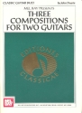 3 Compositions for 2 guitars score and parts