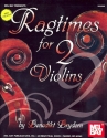 Ragtimes: for 2 violins score