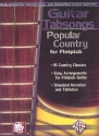 Guitar Tabsongs: popular country for flatpick guitar (standard notation+ tablature) 15 country classics