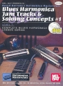 Blues Harmonica Jam Tracks and Soloing Concepts Vol.1 (+Online Audio)