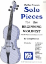 Solo Pieces for the beginning Violinist  for violin and piano