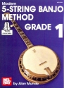 5-String Banjo Method Grade 1 (+Online Audio Access) for banjo in tablature