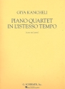 Quartett In l'istesso Tempo fr Klavier und Streichtrio Stimmen