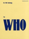 The Who: Anthology Songbook piano/vocal/guitar