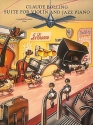Suite for violin, jazz piano, drums and bass parts
