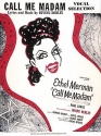 Irving Berlin, Call Me Madam Vocal and Piano Buch