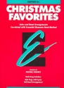 Christmas Favorites for concert band baritone bass clef