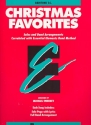 Christmas Favorites for concert band baritone treble clef