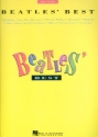 The Beatles' Best: for big-note piano (with lyrics and chords)