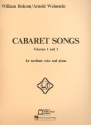 Cabaret Songs vols.1+2 for medium voice and piano