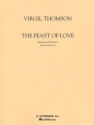 Virgil Thomson, Feast Of Love Baritone Voice and Piano Buch