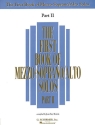 The First Book of Mezzo-Soprano/Alto solos vol.2 for mezzo/alto and piano