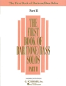 The first Book of Baritone/Bass solos vol.2 for baritone/Bass and piano