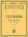 4 Sonatas for flute and piano