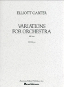 Variations for orchestra score  (1993 edition)