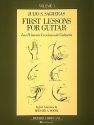 Julio Sagreras, First Lessons for Guitar Vol. 1 Gitarre Buch