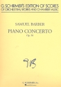 Concerto op.38 for Piano and Orchestra Score