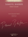 Samuel Barber, First Essay Concert Band Partitur