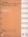Guitar TAB Manuscript Paper  Buch