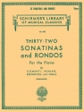 32 Sonatinas and Rondos Klavier Buch