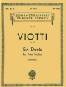 6 Duets op.20 for 2 violins