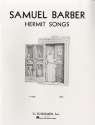 Hermit Songs op.29 for high voice and piano