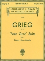Peer Gynt op.46 Suite Nr.1 fr Klavier zu 4 Hnden Spielpartitur