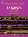 6 Sonatas KV10-15 for flute and piano