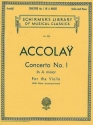 Concerto a minor no.1 for violin and piano