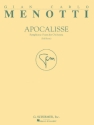 Gian Carlo Menotti, Apocalisse Orchestra Partitur