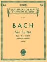6 Suites for cello solo for viola solo