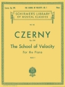 The School of Velocity op.299 vol.1 for piano Vogrich, Max,  ed