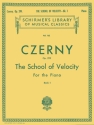 The School of Velocity op.299 Book 1  for piano