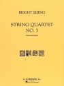 Bright Sheng, String Quartet No. 3 Streichquartett Partitur + Stimmen