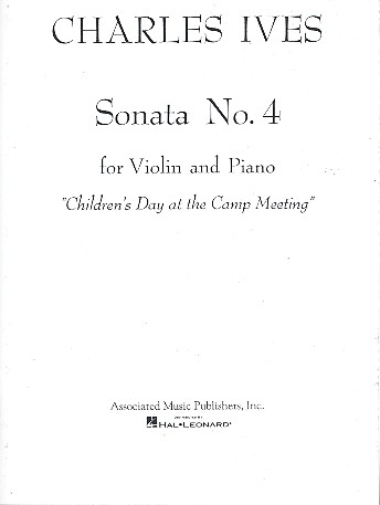 Sonata no.4 for violin and piano Children's day at the camp meeting