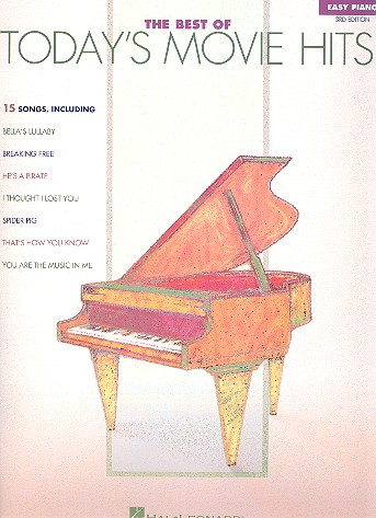 The Best of Today's Movie Hits: for easy piano