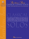 Classical Contest Solos - Baritone/Bass Baritone / Bass Voice Buch + Online-Audio