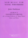 John Harbison, Fantasia on a Ground I, II, III, IV, V Orchestra Partitur + Stimmen